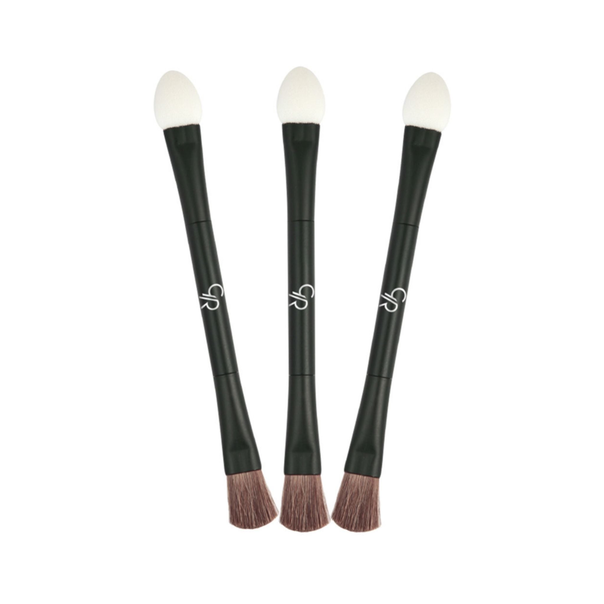 Golden Rose Double Ended Eyeshadow Brush - Makeup Brush