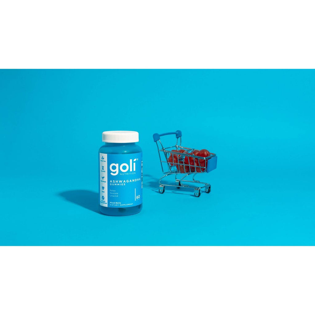 Goli Nutrition Ashwagandha Gummies Mixed Berry -- 60 Gummies