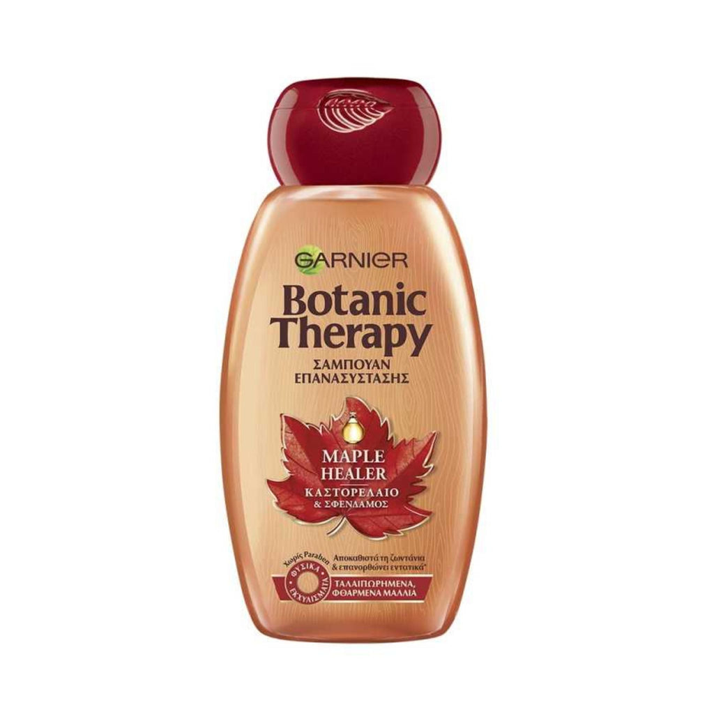 Garnier Botanic Shampoo Maple Healer Castor Oil & Maple Syrup
