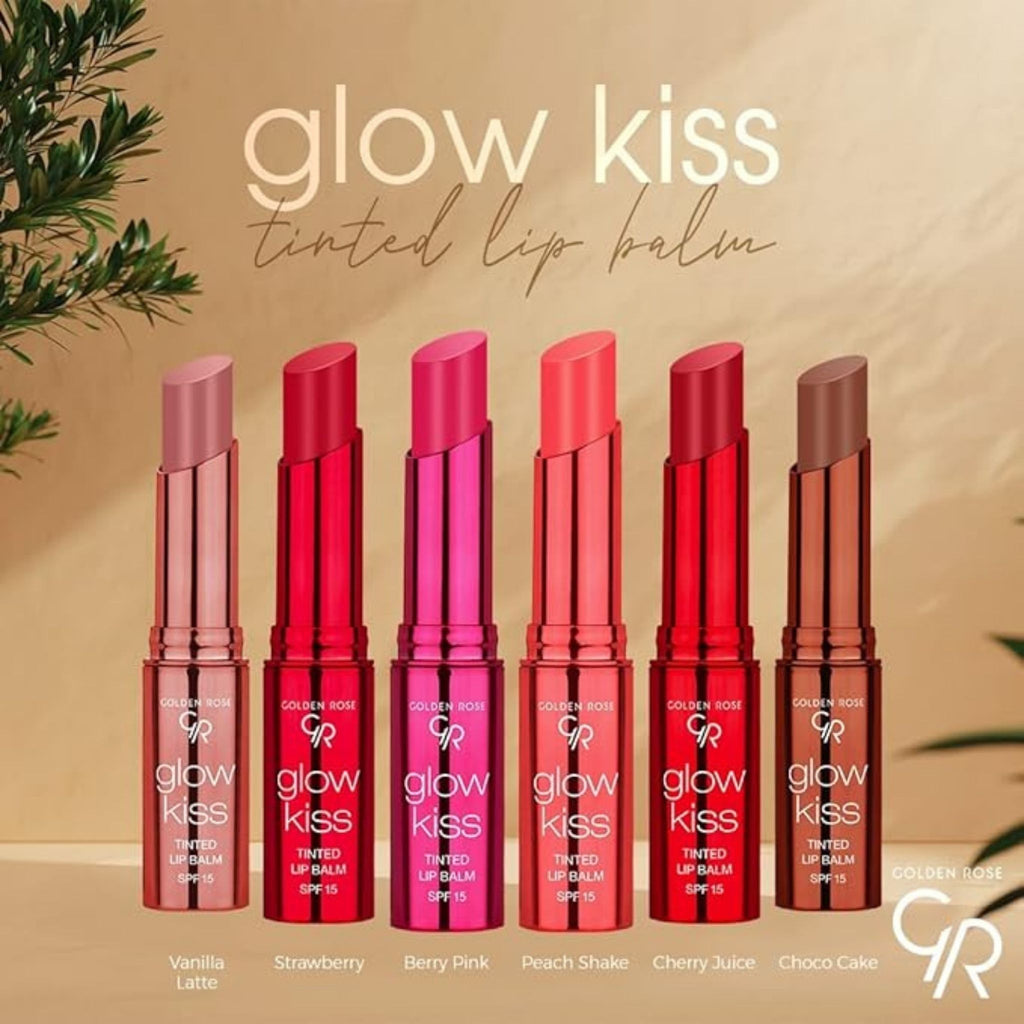 Golden Rose Glow Kiss Tinted Lip Balm
