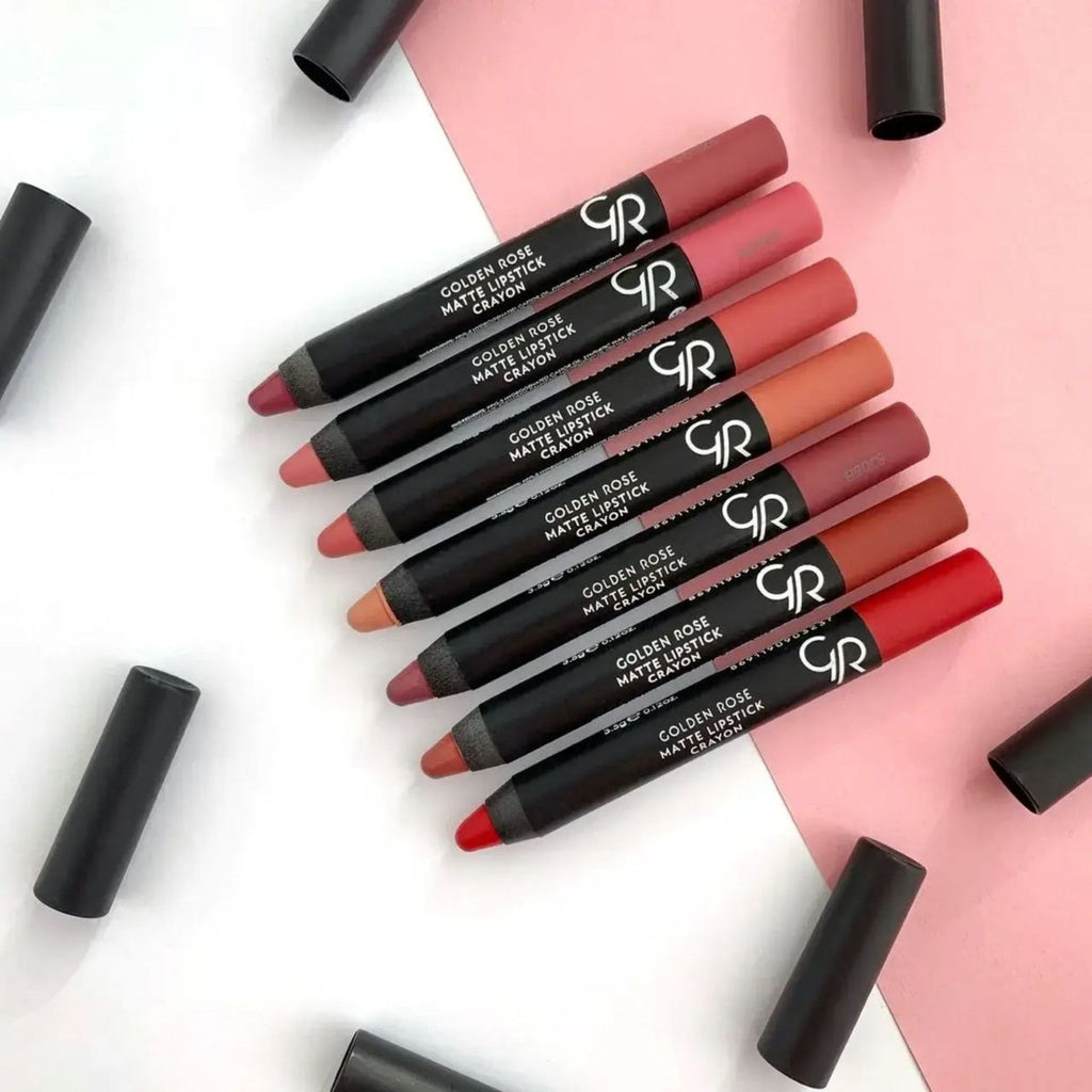 Golden Rose Matte Lipstick Crayon