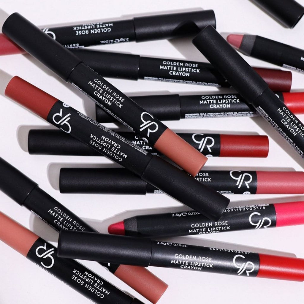 Golden Rose Matte Lipstick Crayon