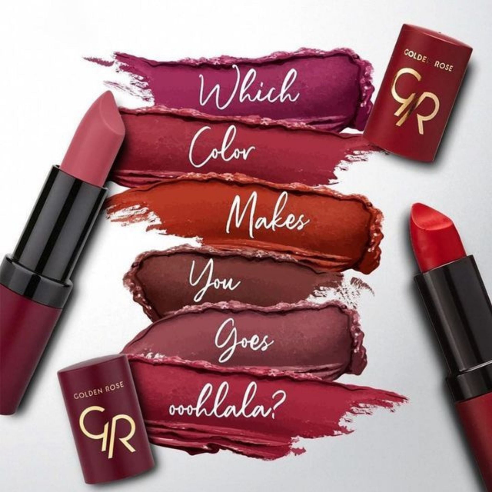 Golden Rose Velvet Matte Lipstick