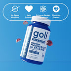 Goli Nutrition Zero Sugar Magnesium Gummies -- 60 Gummies