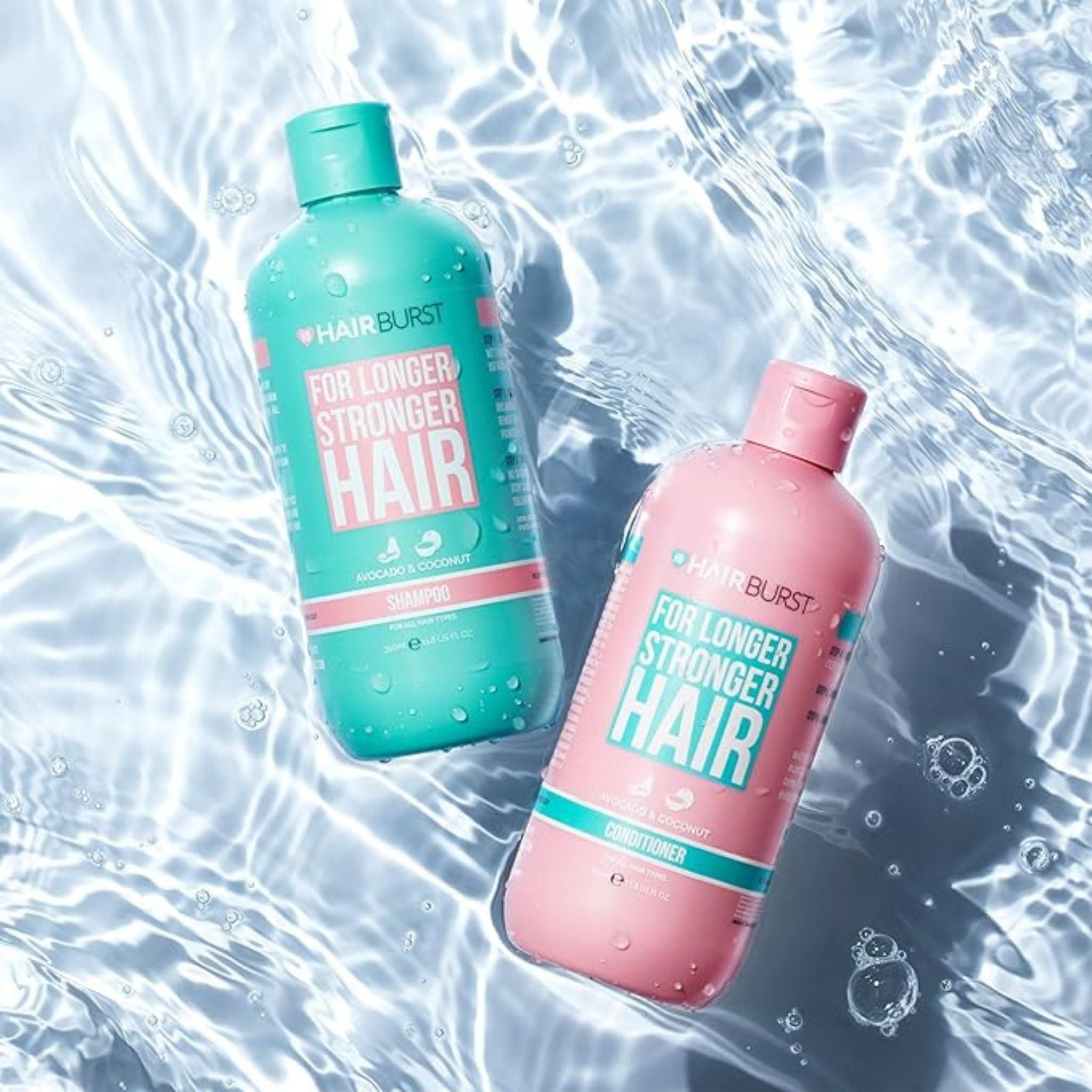 Hair Burst For Longer & Stronger Hair Shampoo & Conditioner - Hair Care Set