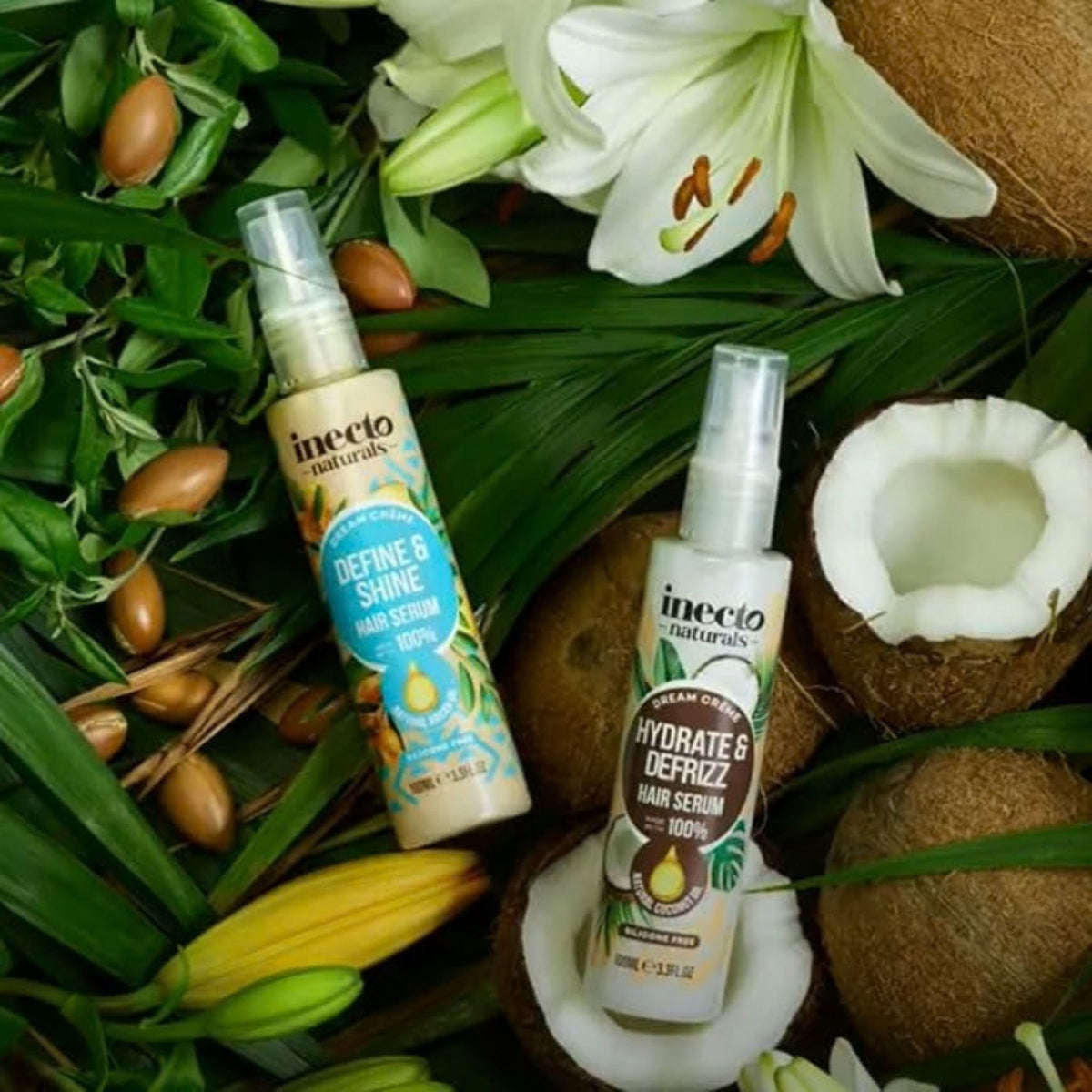 Inecto Naturals Hydrate & Defrizz Coconut Dream Crème - Hair Serum