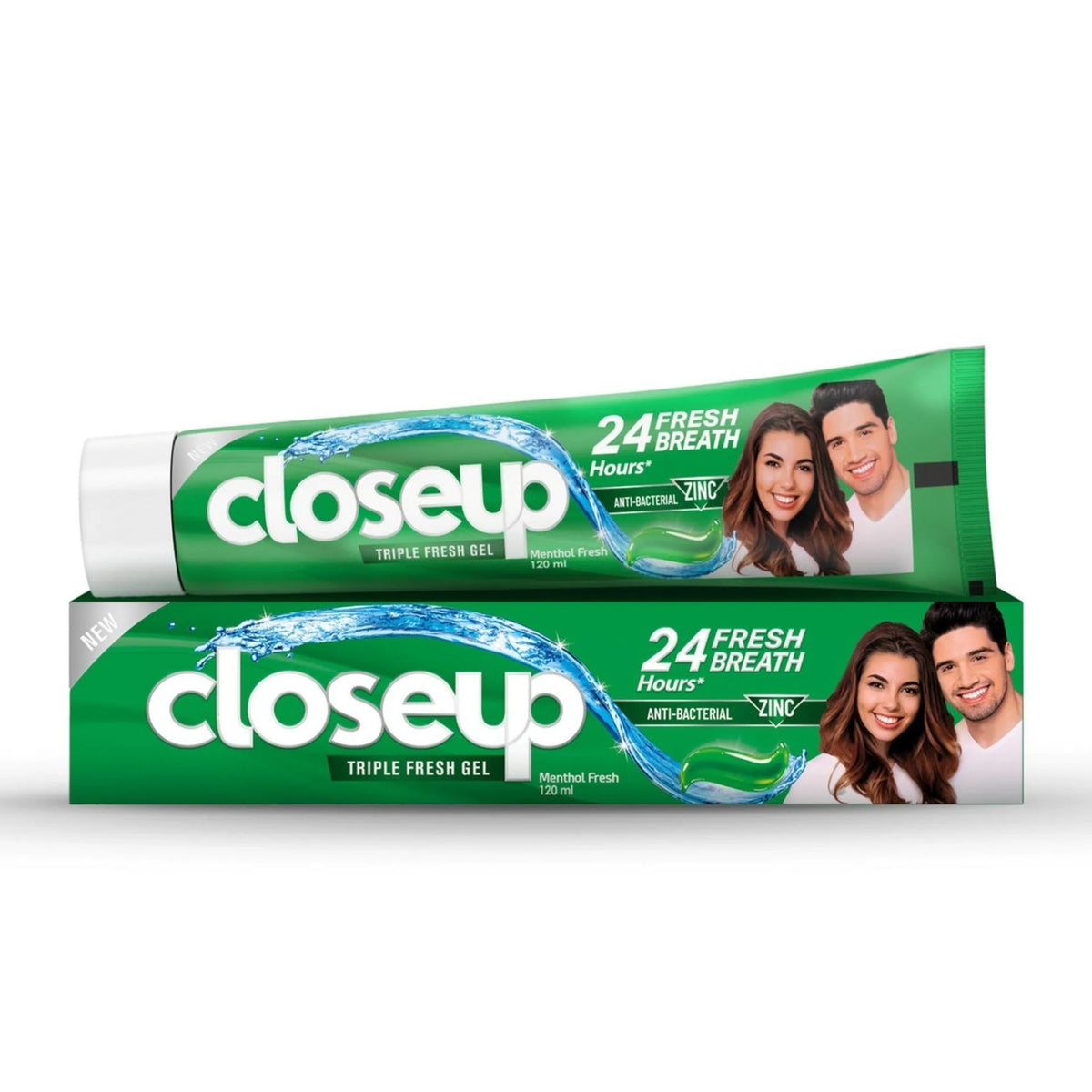 Closeup Triple Fresh Gel Menthol Fresh Toothpaste - 40% OFF the Second Tube