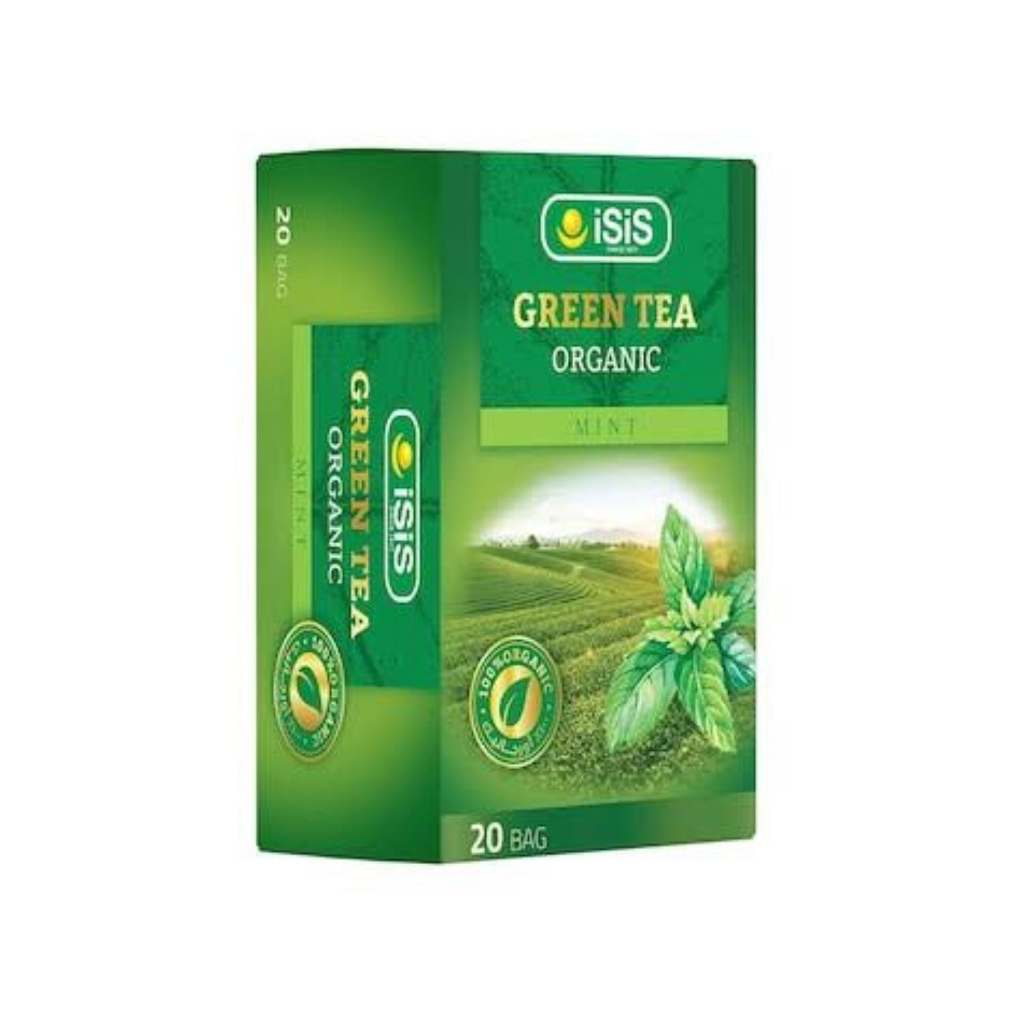 Isis Green Tea with Mint - 12 Tea Bags Main image