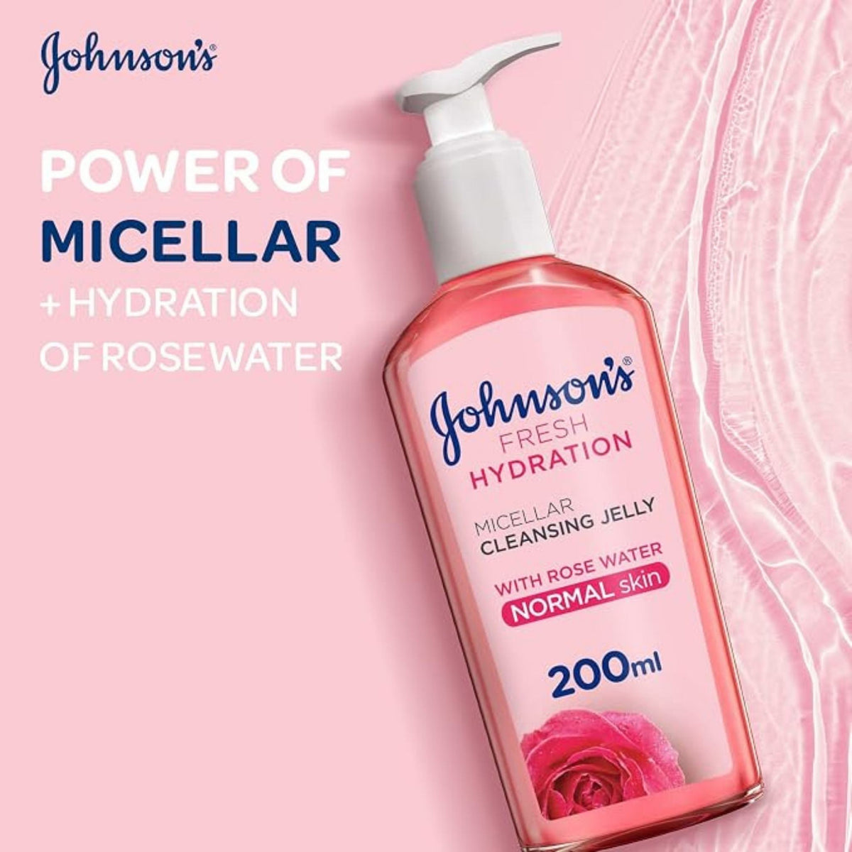 Johnsons Face Cleanser Fresh Hydration Micellar Cleansing Jelly