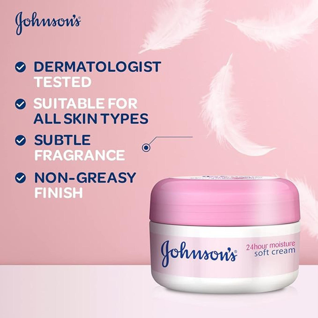 Johnsons Soft Cream 24 Hour Moisture