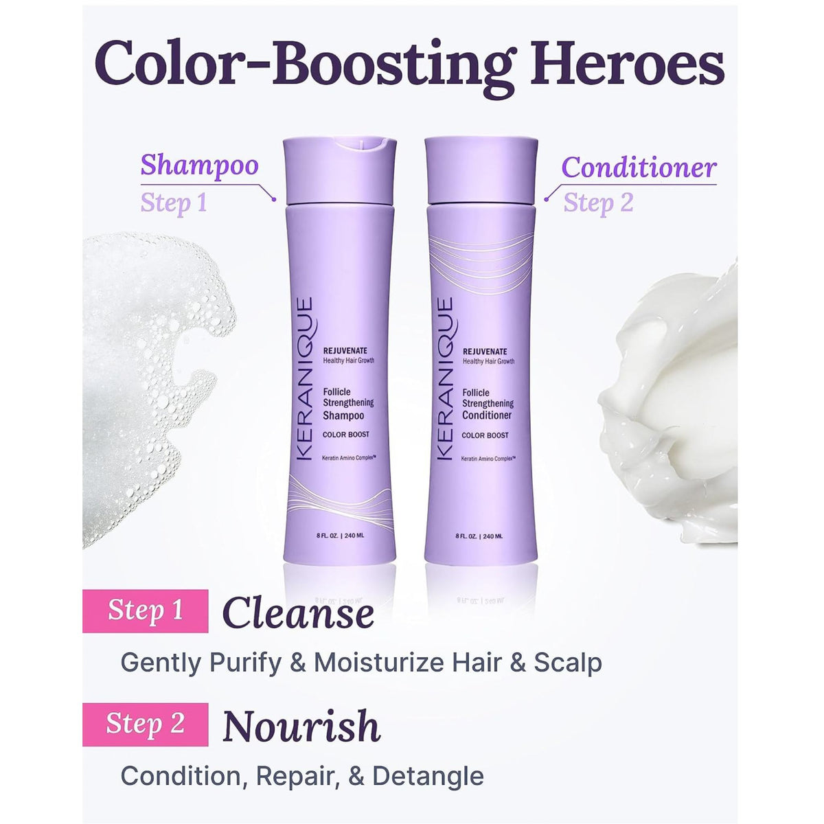 Keranique Color Boost Follicle Strengthening Conditioner - Conditioner