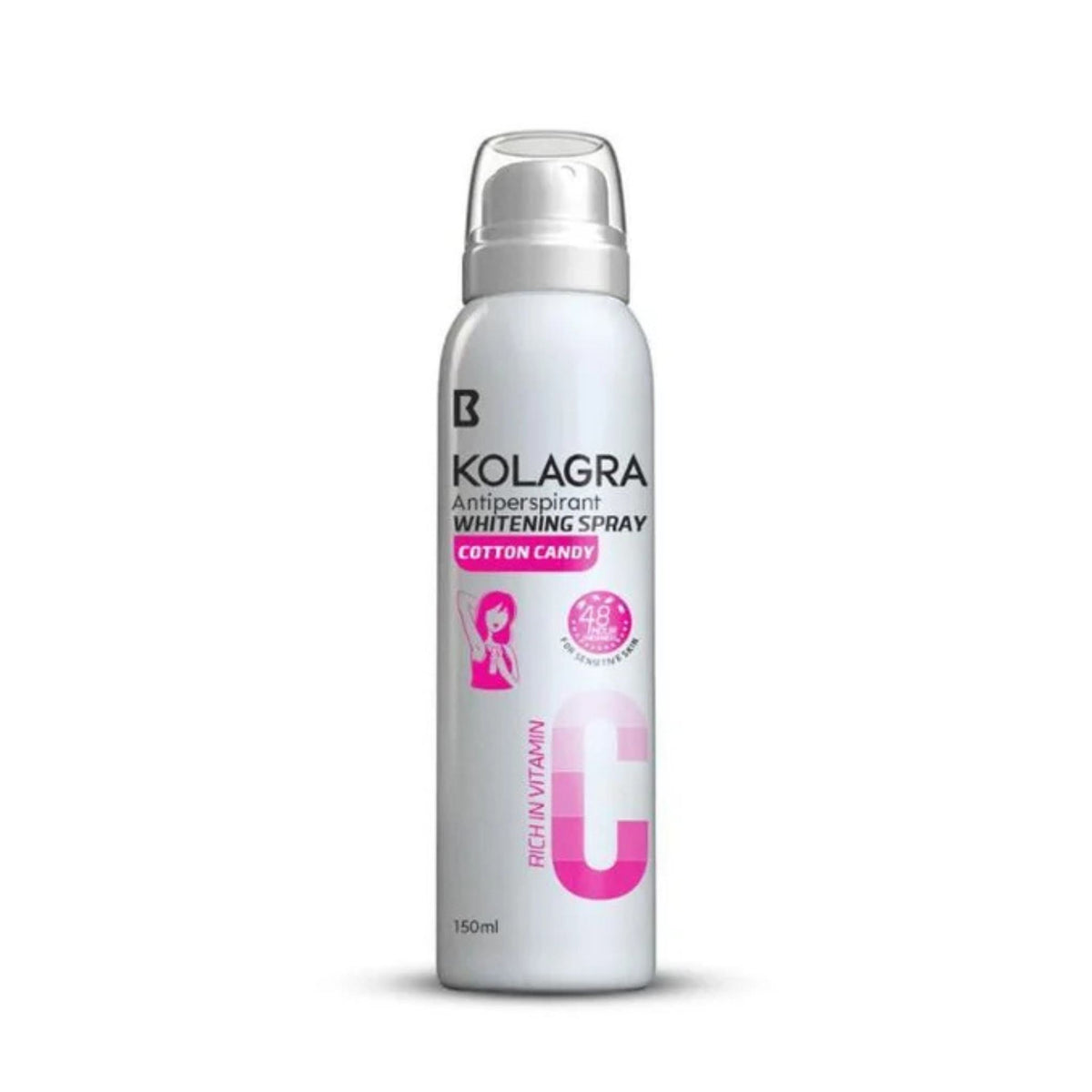 Kolagra Antiperspirant Whitening Spray For Women