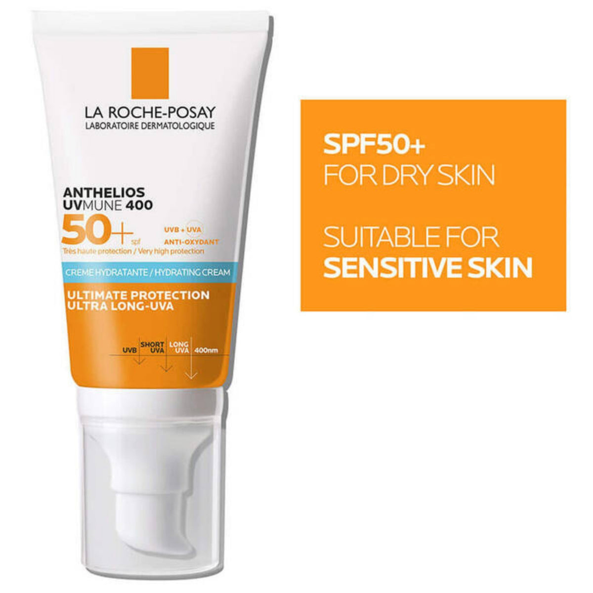 La Roche-Posay Anthelios  Uvmune 400 Hydrating Cream Spf50+