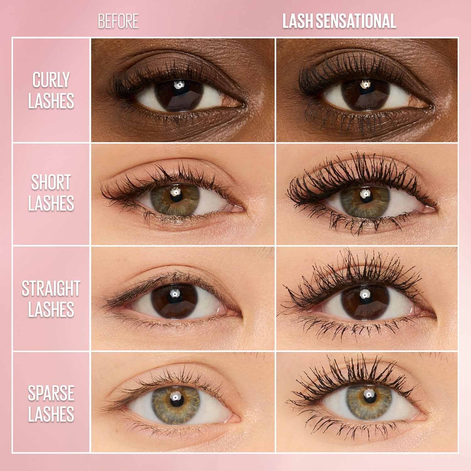 Maybelline Lash Sensational Washable Mascara  - Very Black