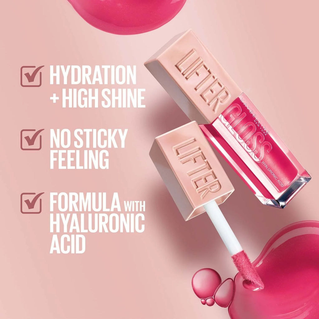 Maybelline Lifter Gloss Lip Gloss Makeup With Hyaluronic Acid - Lip Gloss