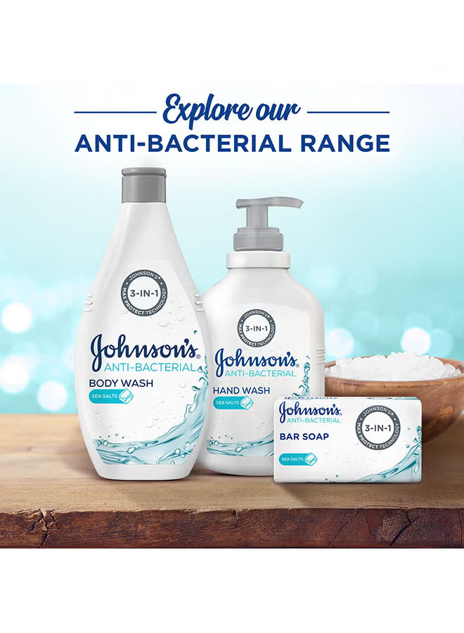 Johnsons Antibacterial Sea Salts Liquid Hand Soap