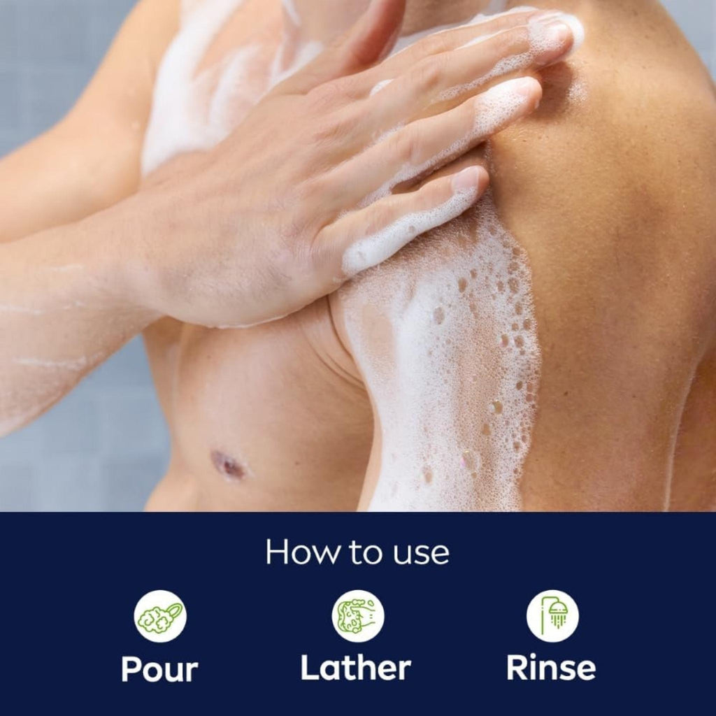 Nivea 3 In 1 Energy 24H Fresh Shower Gel For Men