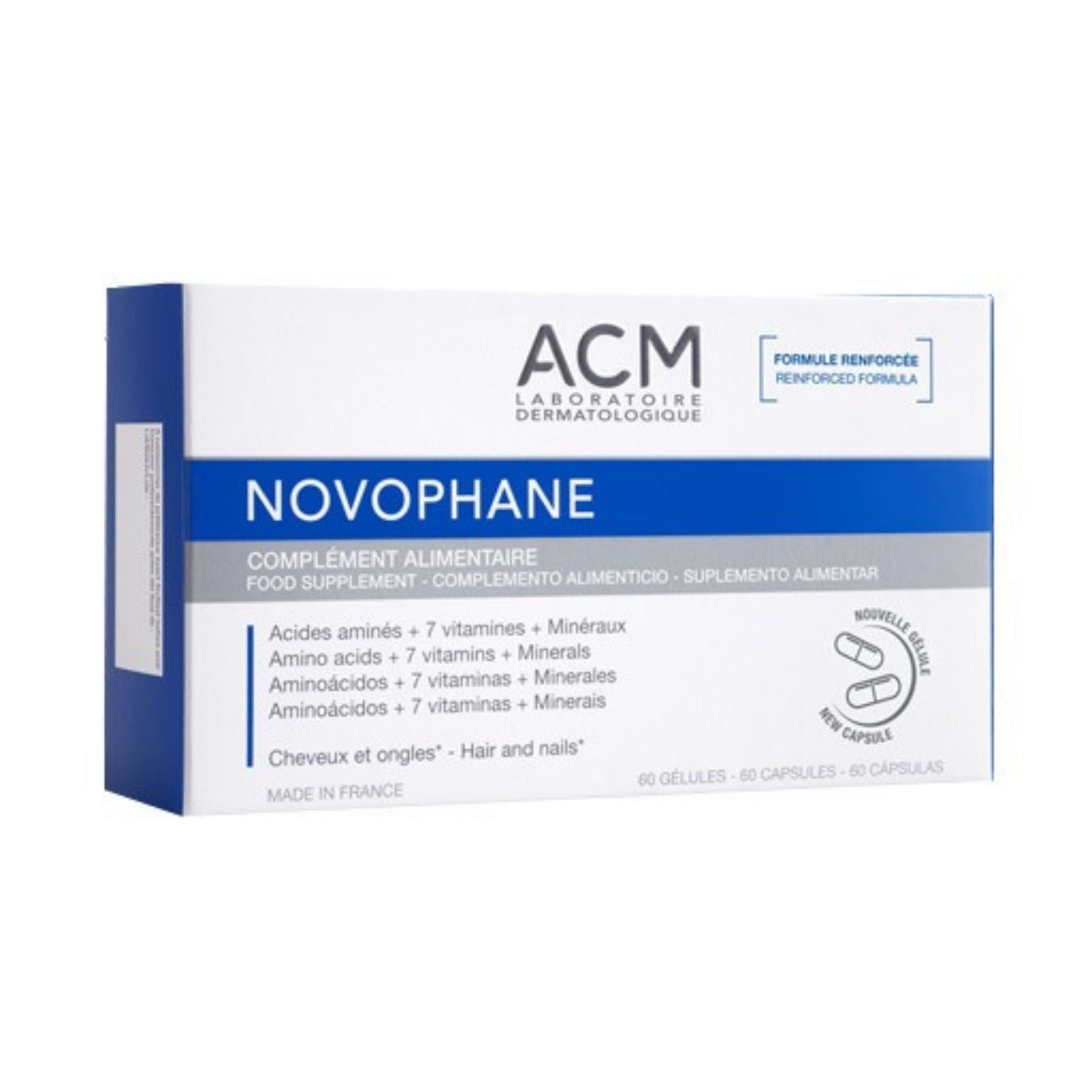 Novophane Complément Alimentaire 60 Capsules - Hair & Nails Supplement