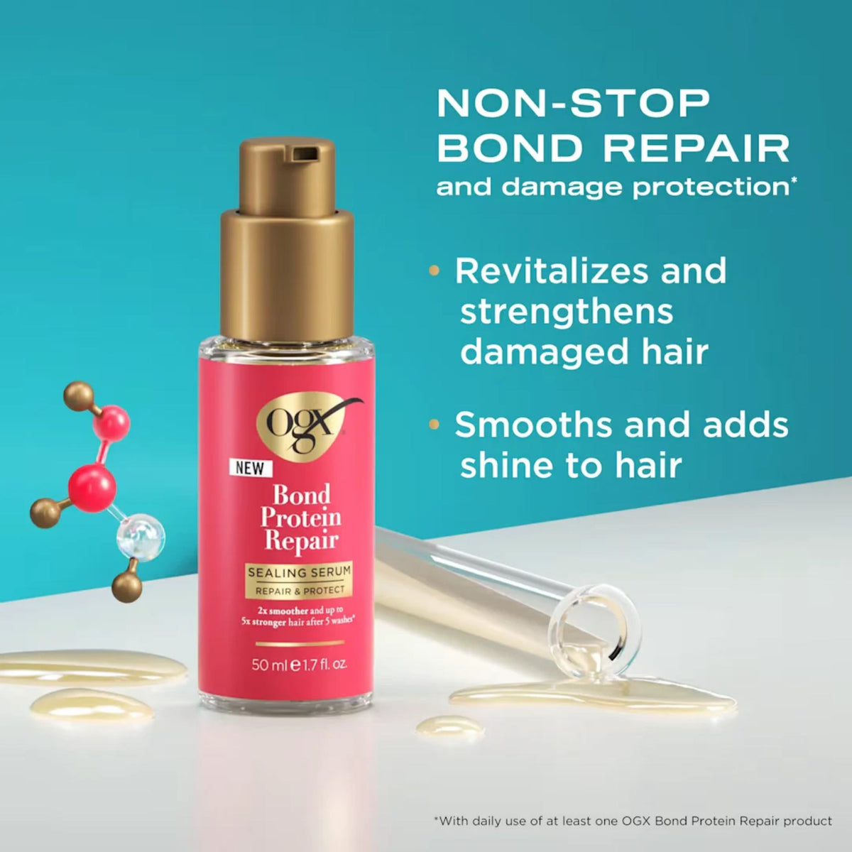 OGX Bond Protein Repair Sealing Serum