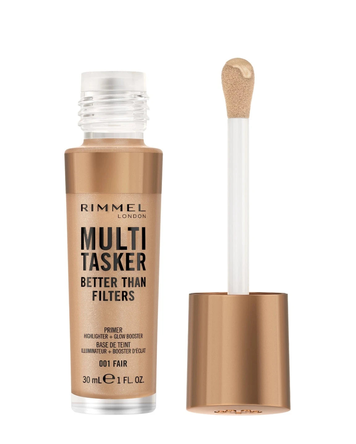 Rimmel Multi Tasker Better Than Filters - Rimmel Glow Booster, Highlighter & Anti Aging Primer