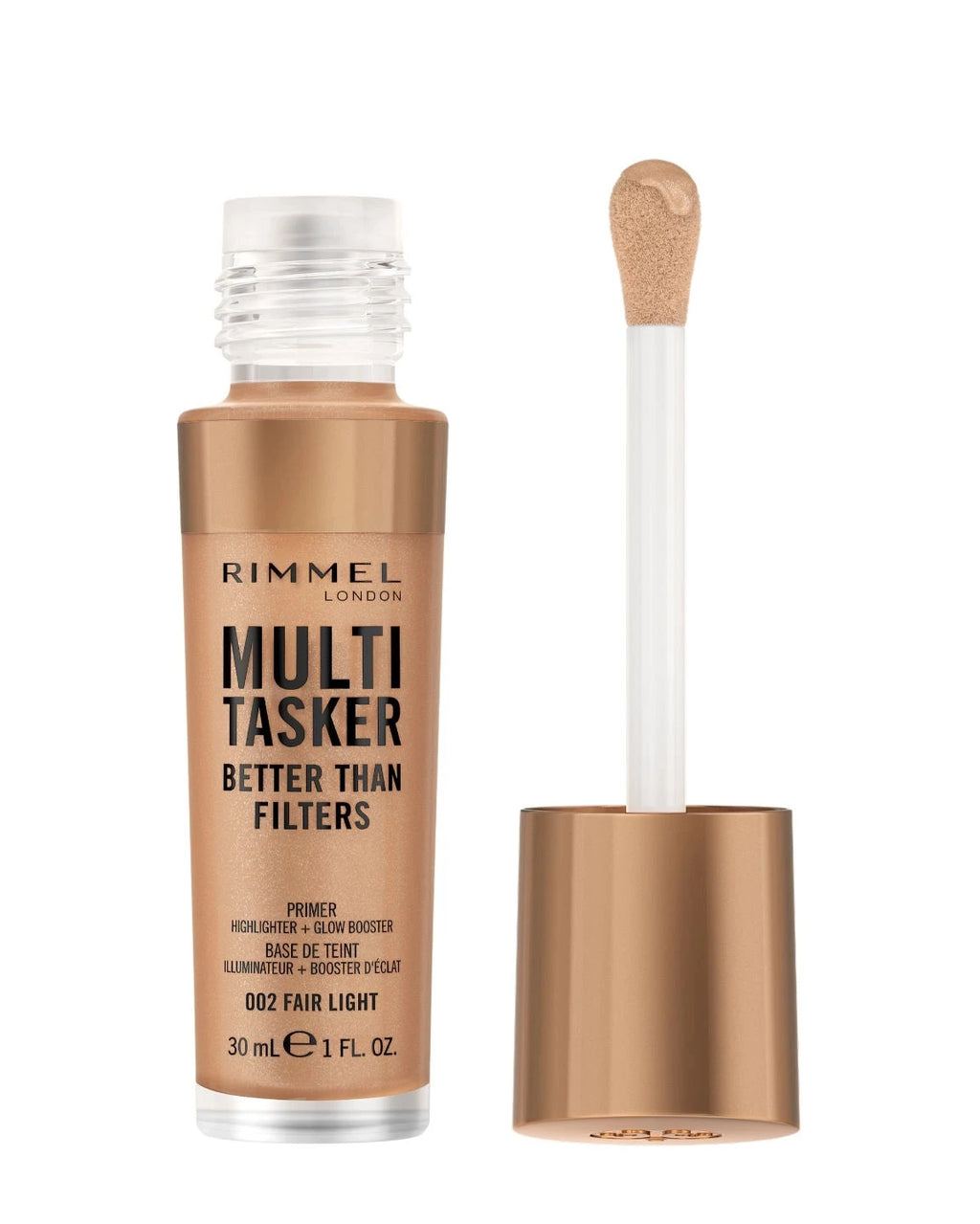 Rimmel Multi Tasker Better Than Filters - Rimmel Glow Booster, Highlighter & Anti Aging Primer