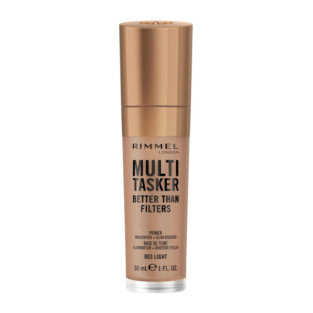 Rimmel Multi Tasker Better Than Filters - Rimmel Glow Booster, Highlighter & Anti Aging Primer