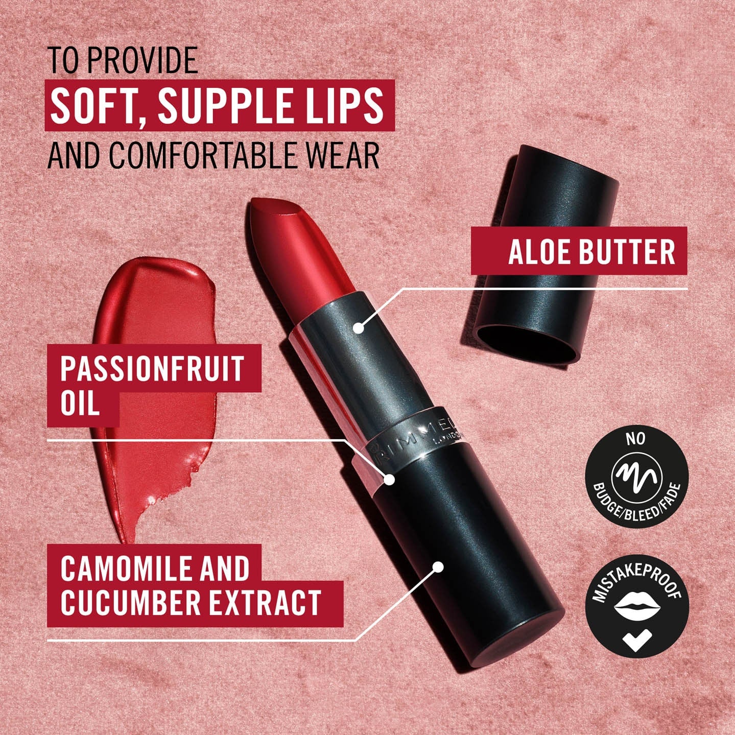 Rimmel London Lasting Finish Lipstick