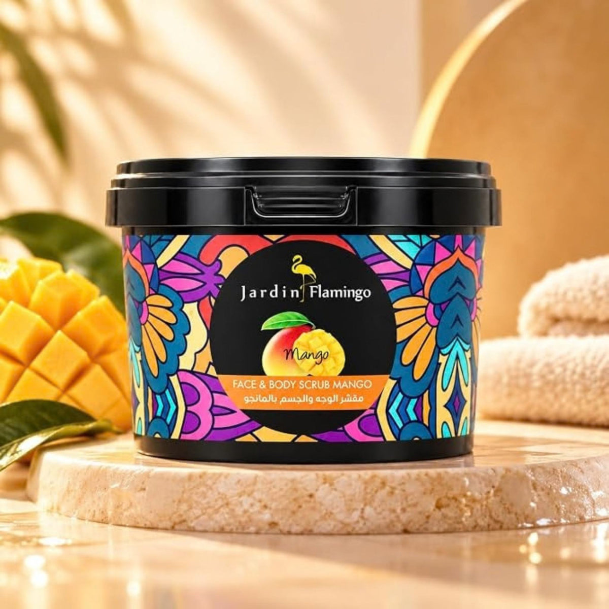 Jardin Flamingo Mango - Face and Body Scrub