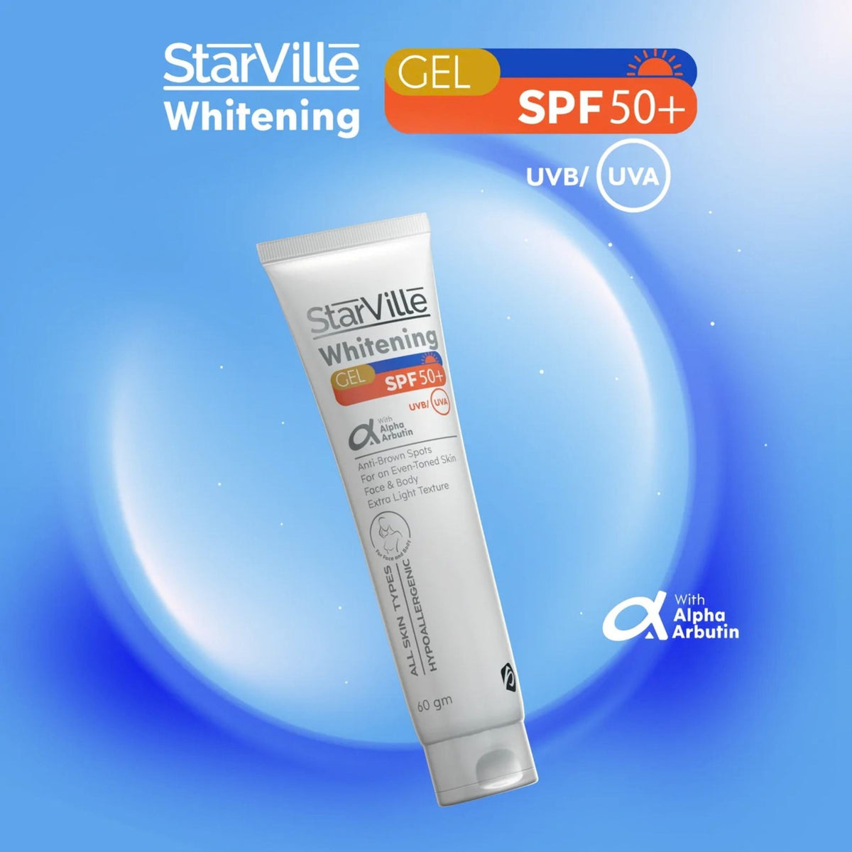 StarVille Whitening Gel - SPF 50+