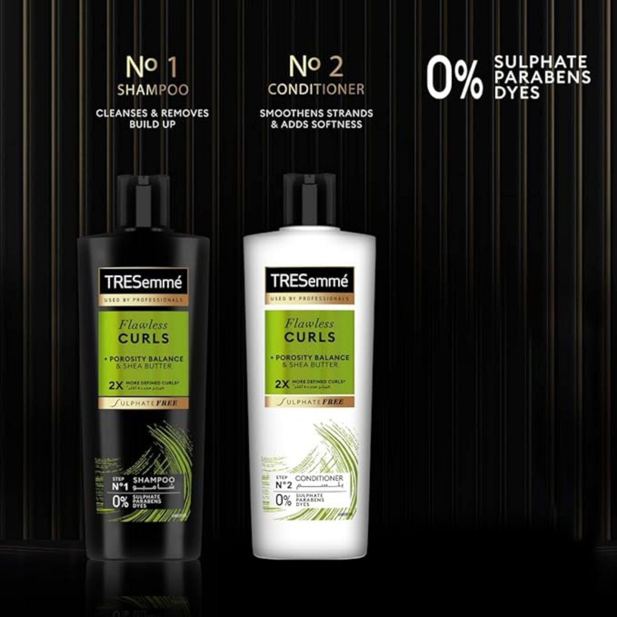 TRESemmé Flawless Curls Porosity Balance & Shea Butter Shampoo