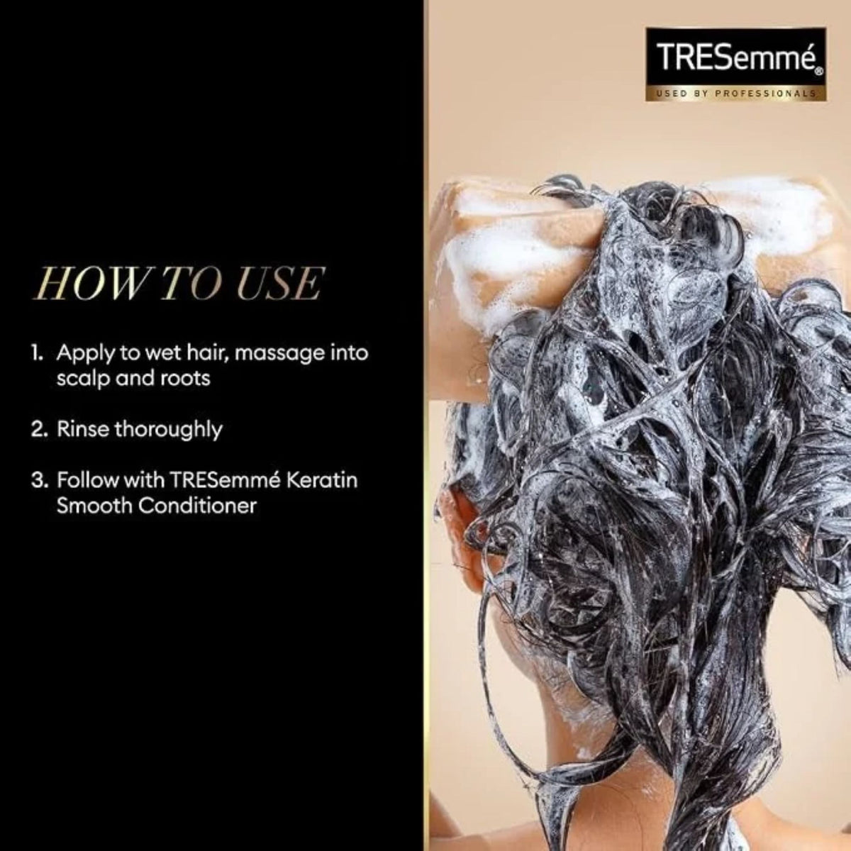 TRESemmé Keratin Smooth & Argan Oil Shampoo + Conditioner - 50% OFF