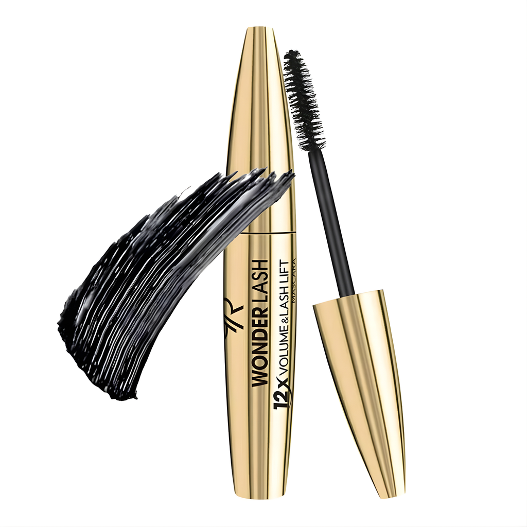 Golden Rose Wonder Lash Mascara 12x Volume & Lash Lift - Black