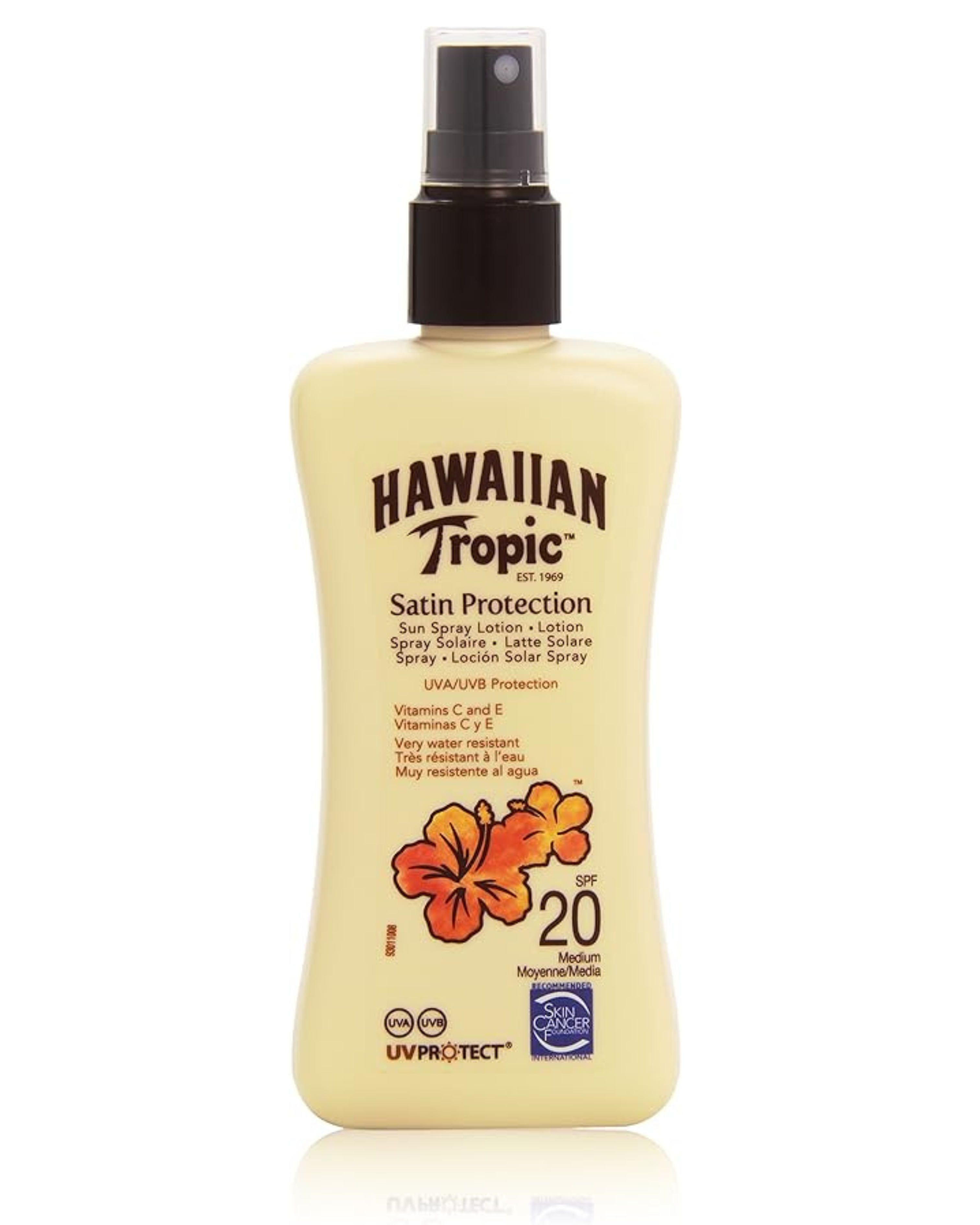 Hawaiian Tropic satin protection Sun Spray Lotion Spf 20 Main image