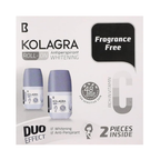 Kolagra Whitening Roll-On Duo Effect (Fragrance-Free) - 1+1 Offer