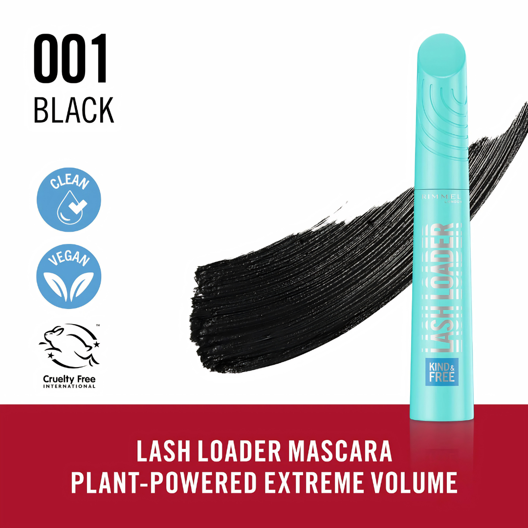 Rimmel London Lash Loader Mascara - 001 Black Noir Secondary image