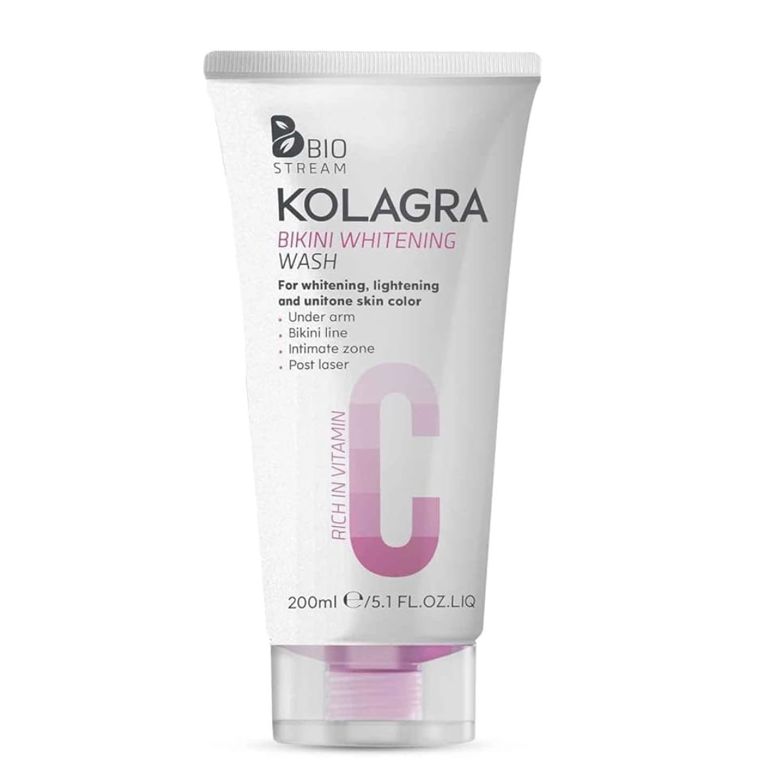 Kolagra Bikini Care Set - Cream + Wash + Roll-On