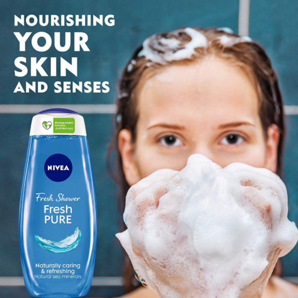 Nivea Fresh Pure - Shower Gel