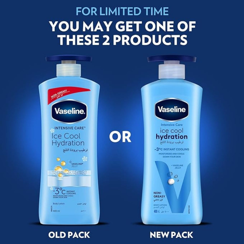 Vaseline Ice Cool Hydration Intensive Care Lotion - Body Lotion