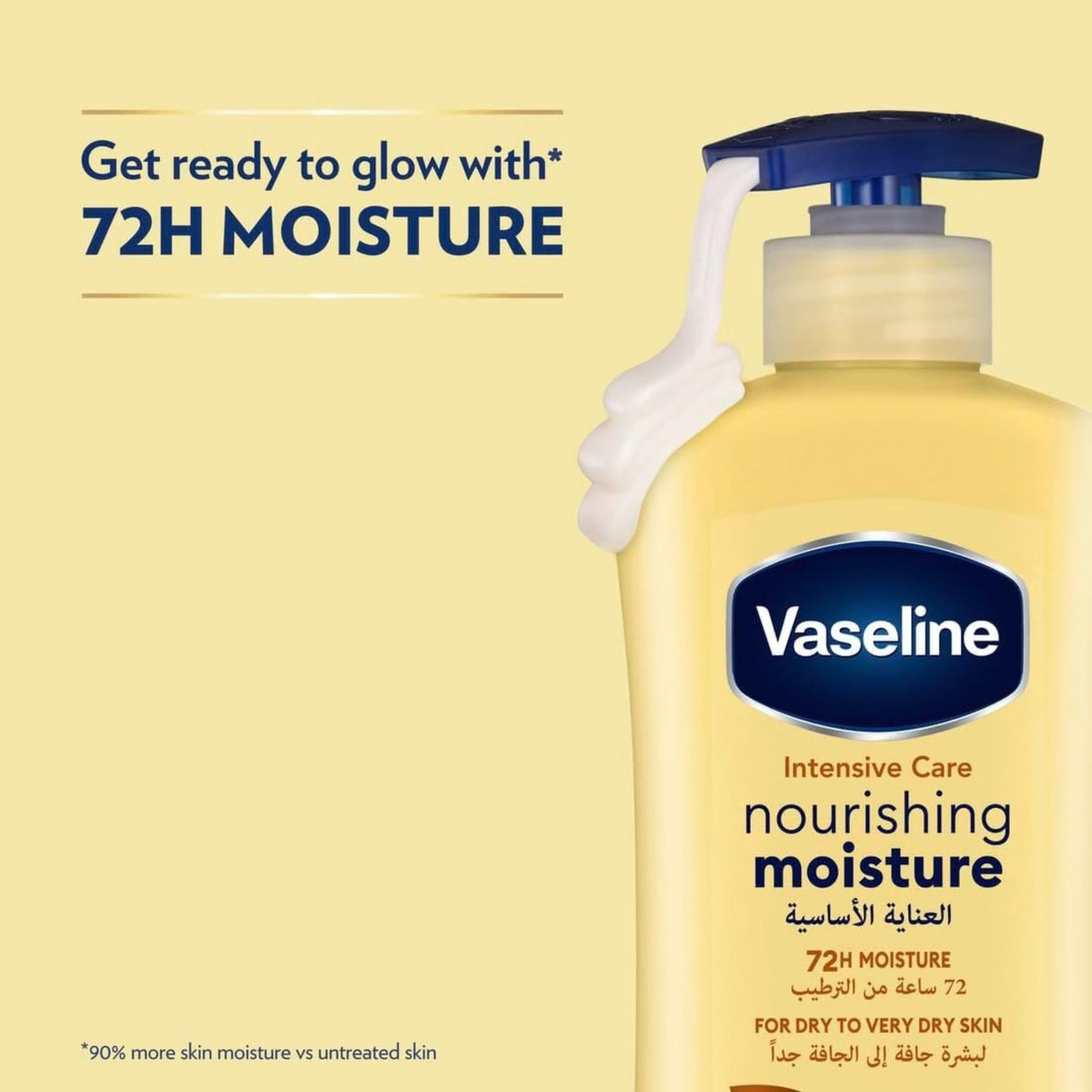 Vaseline Intensive Care Nourishing Moisture Body Lotion - 20% OFF