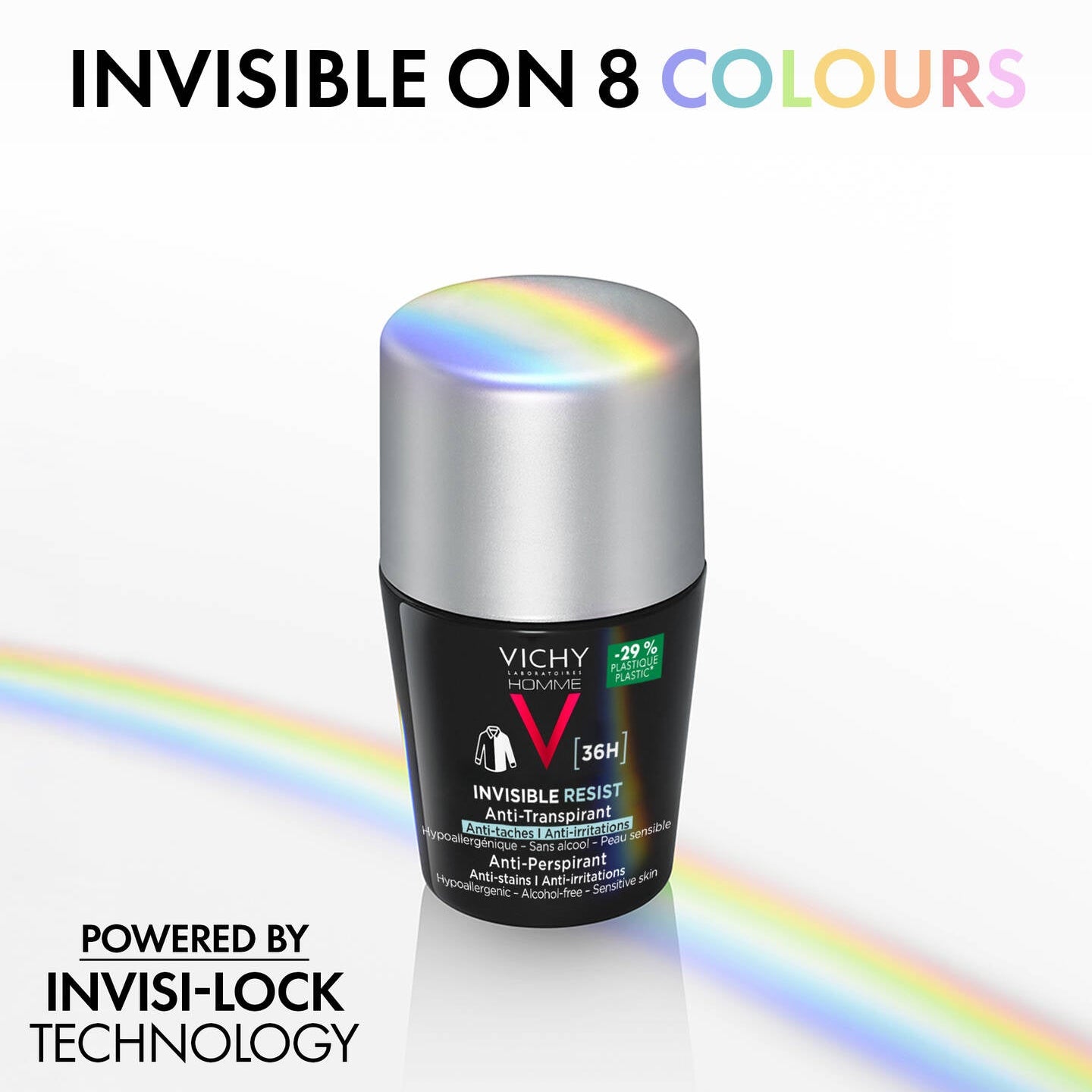Vichy Deodorant Invisible Resist 36H Men