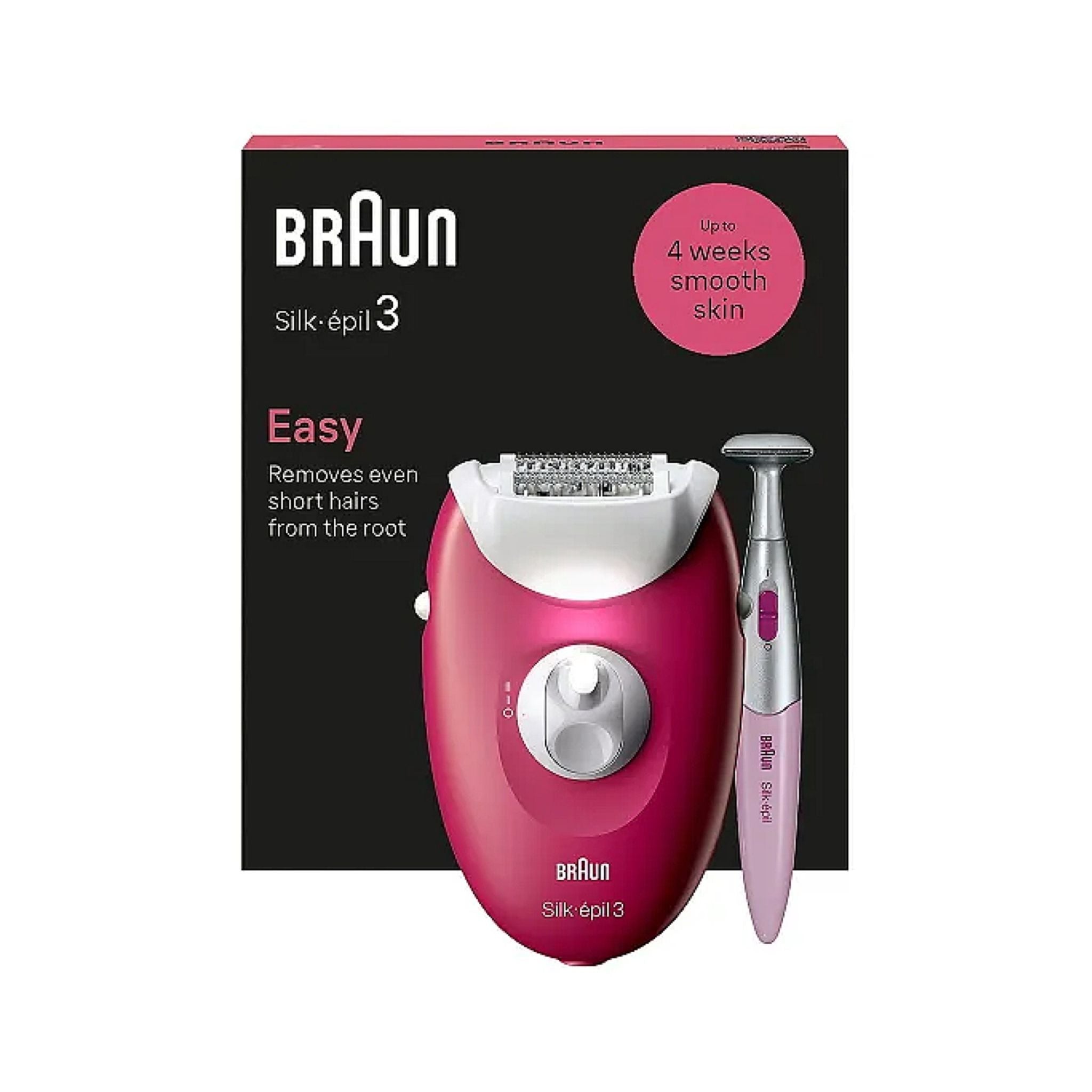 Braun Silk-Epil 3 Easy Hair Removal Device SE3202 - Electric Shavers