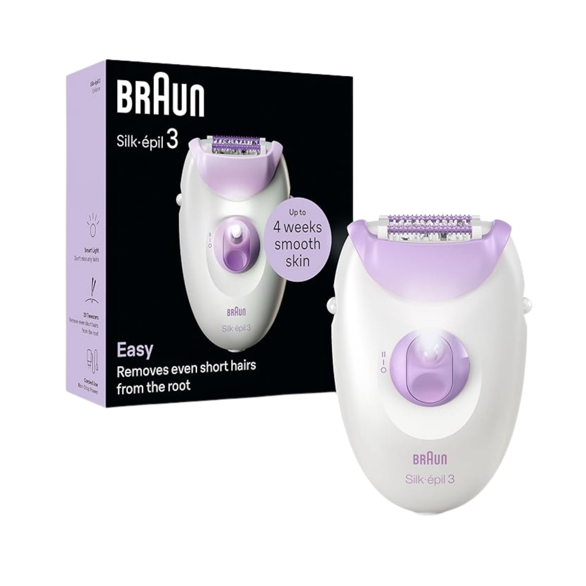 Braun Silk Epil 3 Epilator Model SE3000 - Electric Shavers Main image