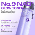 Numbuzin No. 9 NAD+ PDRN Glow Boosting Toner - Toners & Essences
