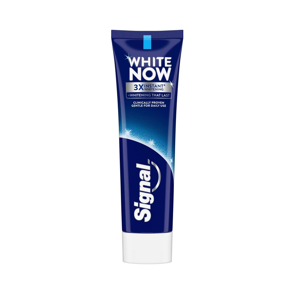 Signal White Now 3X Instant Whitening Toothpaste 75ml + Free Toothbrush - Toothpaste