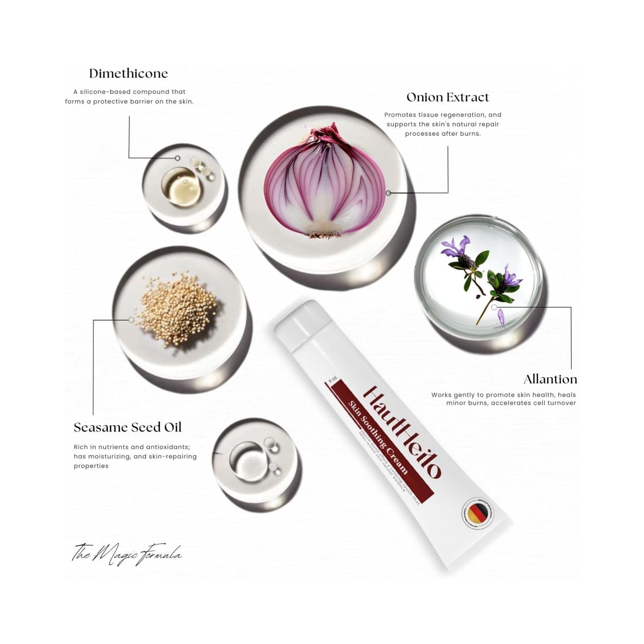 HautHeilo Soothing & Repair Cream - Moisturizer Secondary image