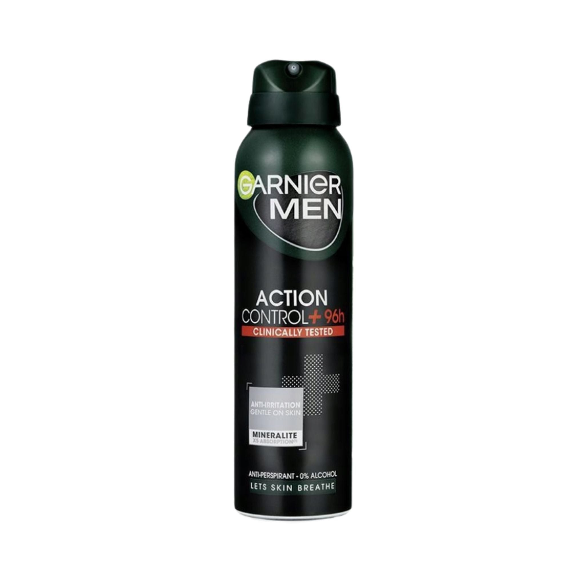 Garnier Men Mineral Action Control + 96h Clinically Tested Antiperspirant Spray - Deodorants & Antiperspirants