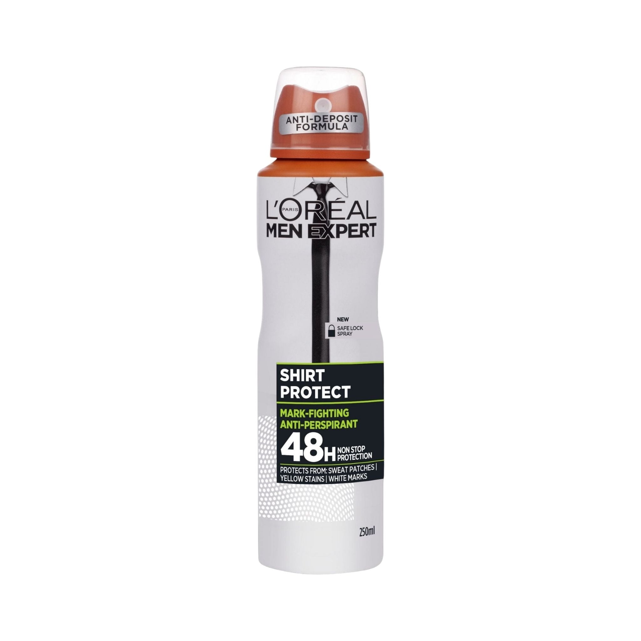 L'Oreal Paris Men Expert Shirt Protect 48H Anti-Perspirant Deodorant Spray - Deodorants & Antiperspirants