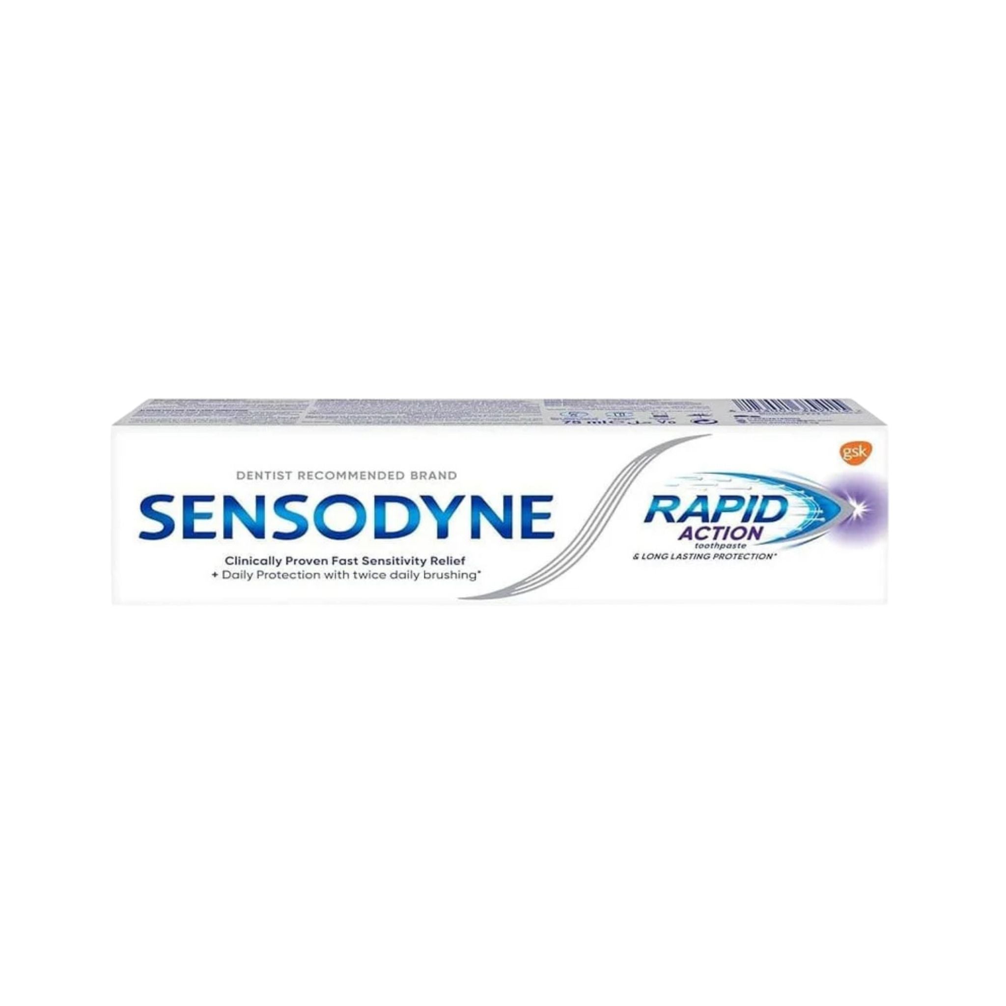 Sensodyne Toothpaste Rapid Action 75ml + 20ml Main image