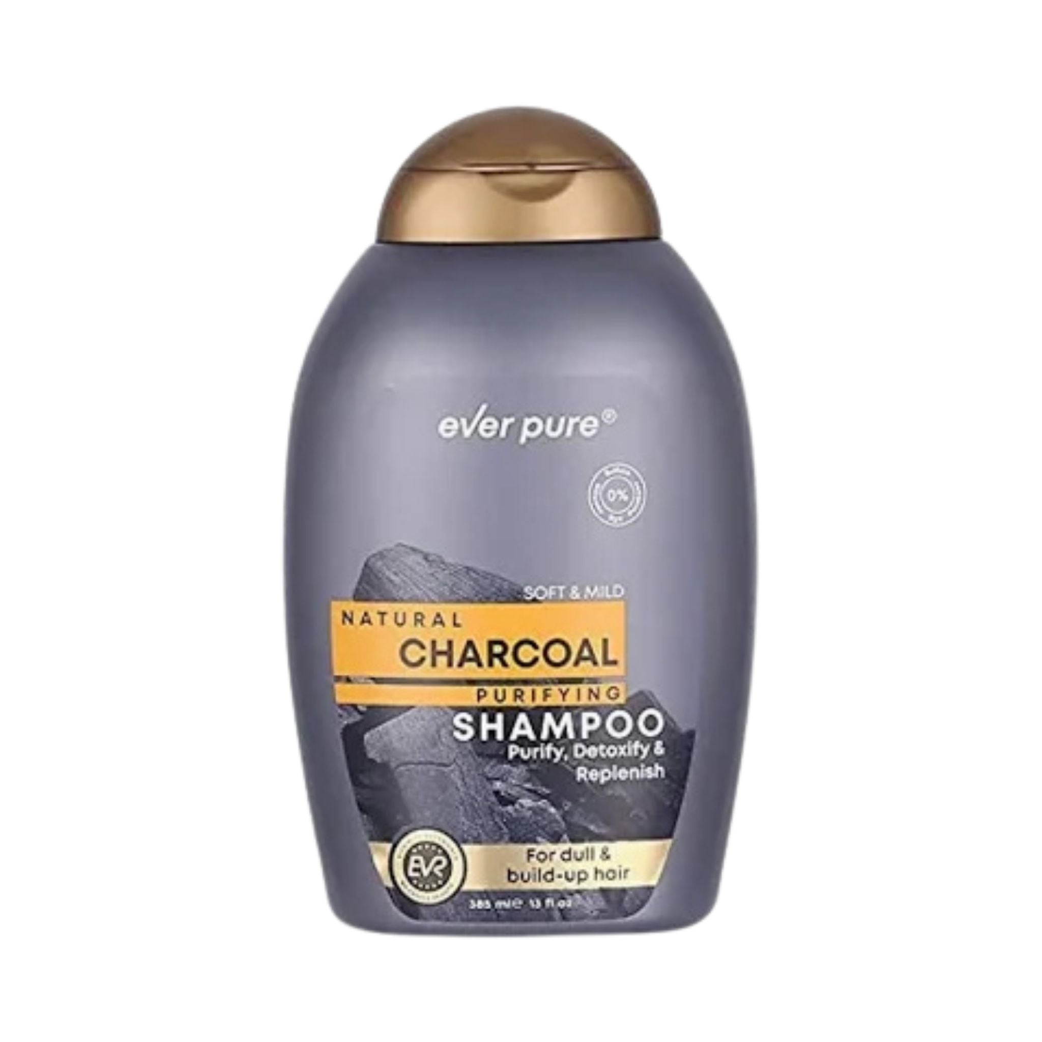 Ever Pure Natural Charcoal Shampoo - Shampoo Main image