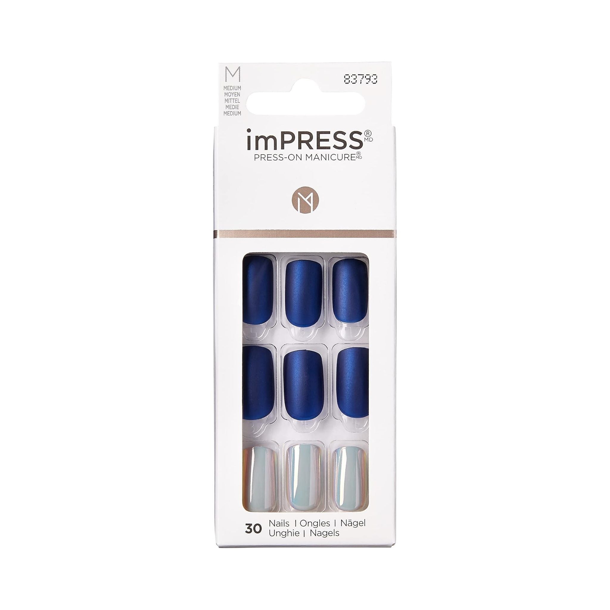 KISS imPRESS Press-On Nails Medium Daydream 30 Nails - Nail Tools & Accessories